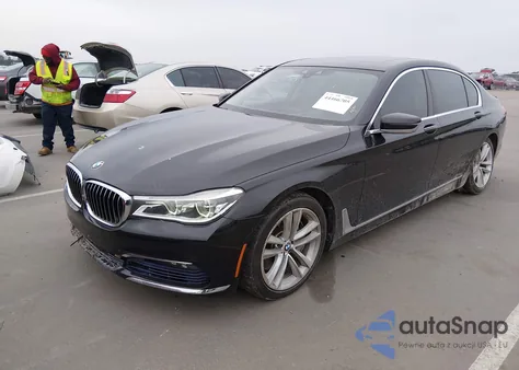 2016 BMW 750I z USA, uszkodzony, nr VIN WBA7F0C5XGGL99096